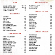 Anyos Kitchen menu 1