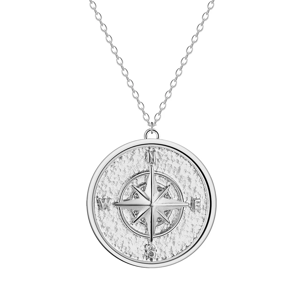 Title 7, Collier pendentif boussole Hip Hop, un accessoi...