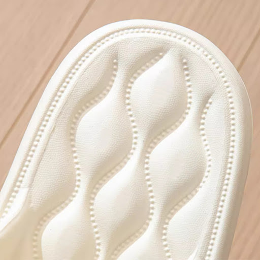 Title 9, Ripple Style House Slippers EVA Soft Bathroom S...