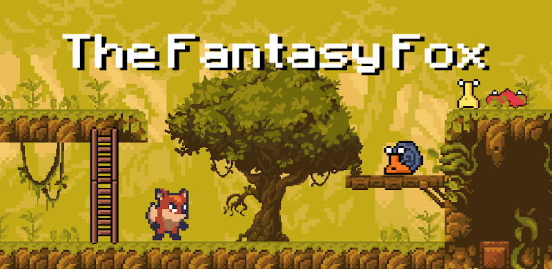 Fantasy Fox - 2D Pixel Platform, retro game