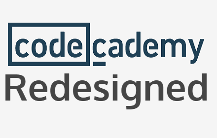 Codecademy Redesigned small promo image