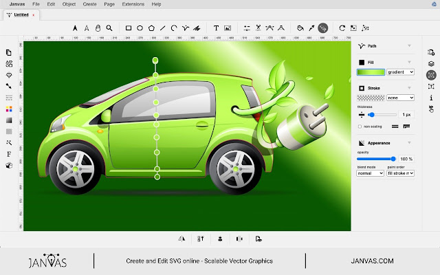 Janvas Online Svg Editor