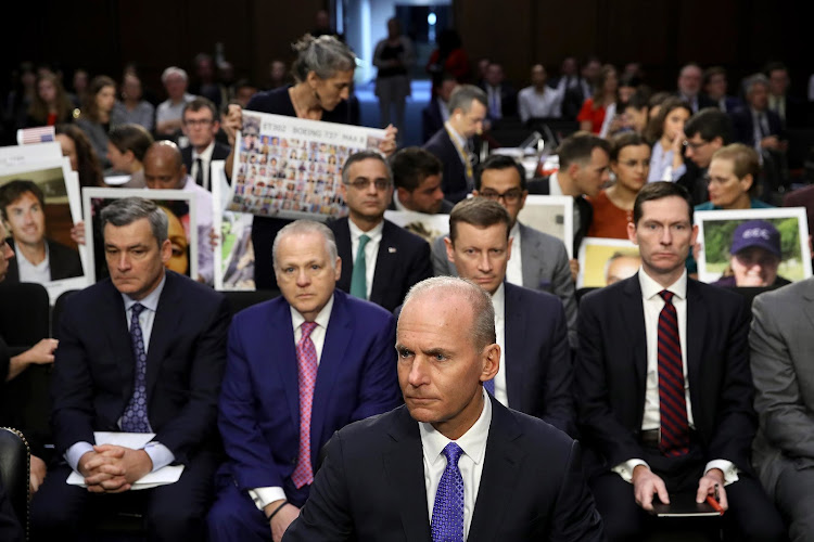 Dennis A. Muilenburg, former Boeing CEO. Picture: WIN MCNAMEE/GETTY IMAGES