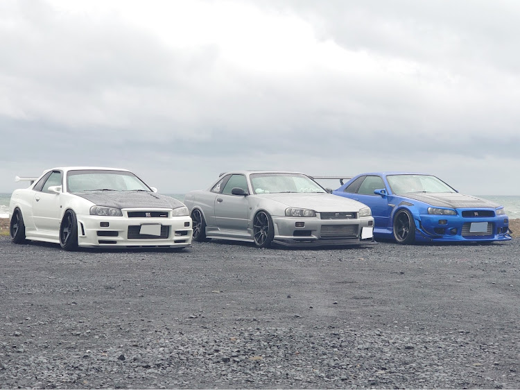 スカイラインのER34・スカイラインER34・GTR34・ドライブ・大洗海岸に関するカスタム事例の投稿画像2枚目