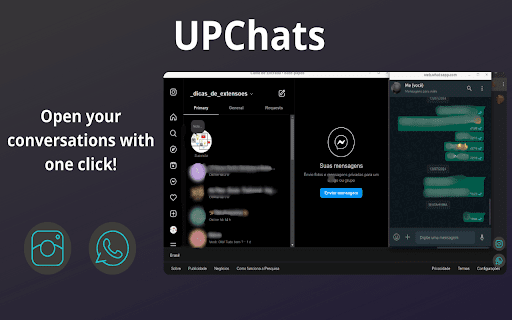 UPChats - Productivity in Instagram and WhatsApp conversations Preview 2