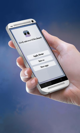 Lively universe GO Keyboard