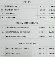 A M Bakes 'N' Cakes Sweets menu 2