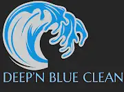 Deep‚Äôn Blue Cleaning Services Logo