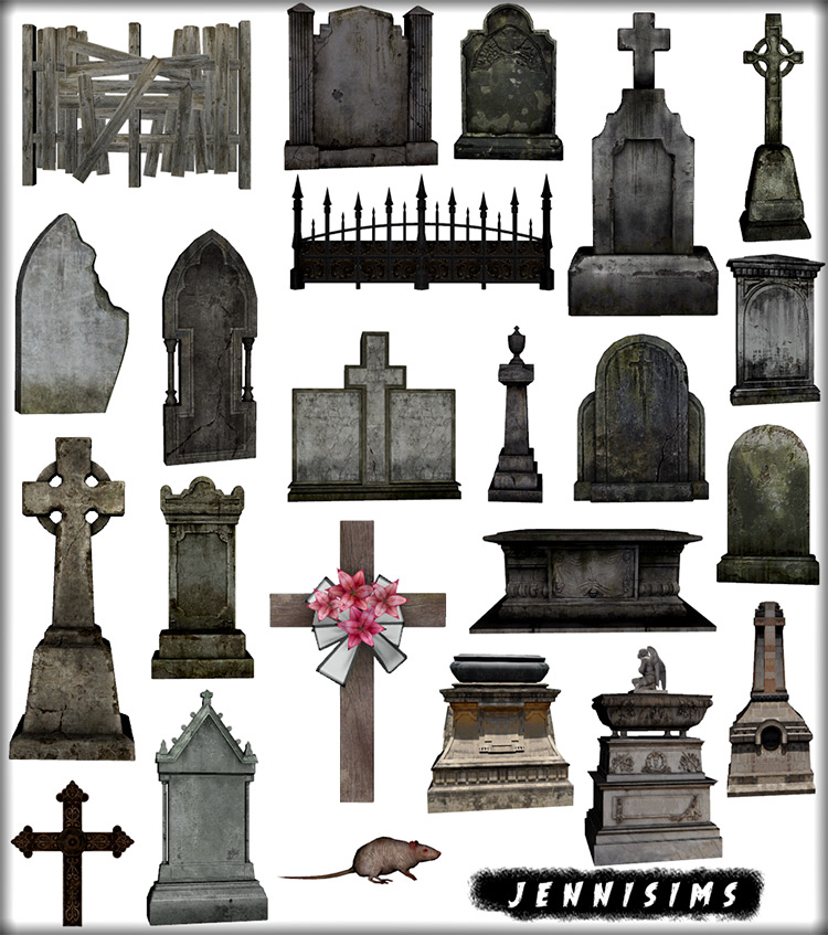 Graveyard Collection TS4 CC