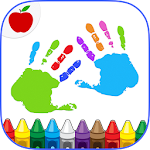 Cover Image of Download Kids Finger Painting Coloring 19 APK