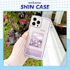 Ốp Lưng Iphone Trong Lượn Sóng Violet 6/6Plus/6S/6Splus/7/7Plus/8/8Plus/X/Xr/Xs/11/12/13/Pro/Max/Plus/Promax Shincase