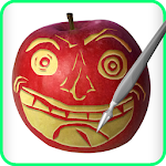 Fruit Draw: Sculpt & Peel Veggies Art Apk