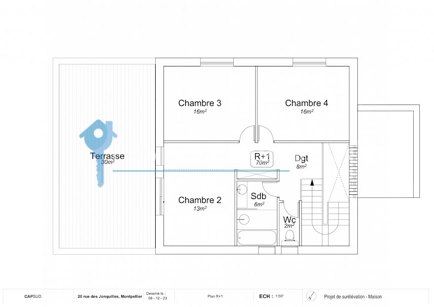 Vente maison 6 pièces 170 m² à Montpellier (34000), 499 000 €