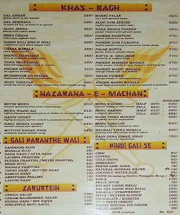 Pashtun menu 