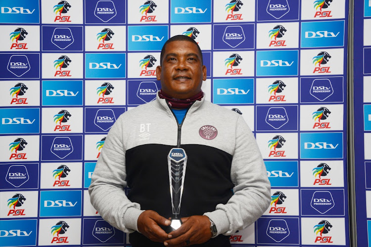 Swallows FC coach Brandon Truter been named the DStv Premiership Coach of the Month.