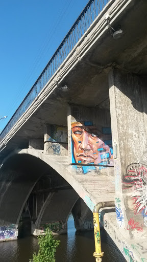 Лицо на мосту