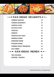 San-Diego Cream N Crunch menu 3