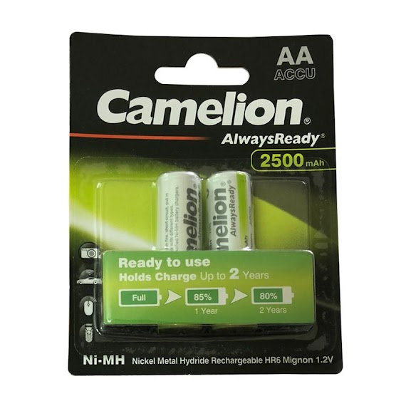 Pin Sạc Aa Camelion 2500Mah