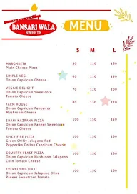 Bansari Wala Sweets menu 3