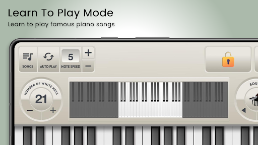 Screenshot Virtual Piano Keyboard