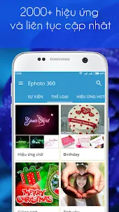 Ephoto 360 - Ghép Ảnh Và Hiệu Ứng Văn Bản