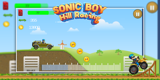 Sonic Boy Hill Racing  APK MOD screenshots 2