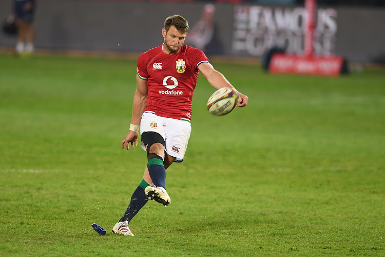 Wales captain and flyhalf Dan Biggar in action for the British and Irish Lions in July last year.