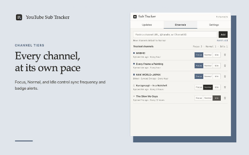 YouTube Sub Tracker screenshot 3