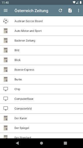 Österreich Zeitung 2.2.3.4 screenshots 1