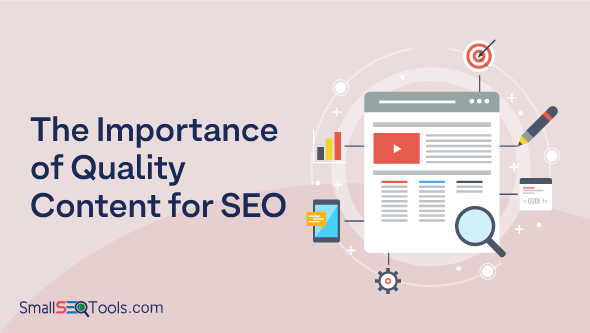 Importance of quality content for SEO