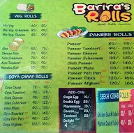 Barira's Roll menu 3