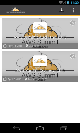 AWS Summit App