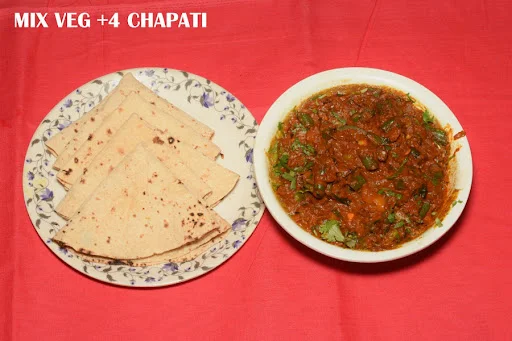 Mix Veg +4 Chapati