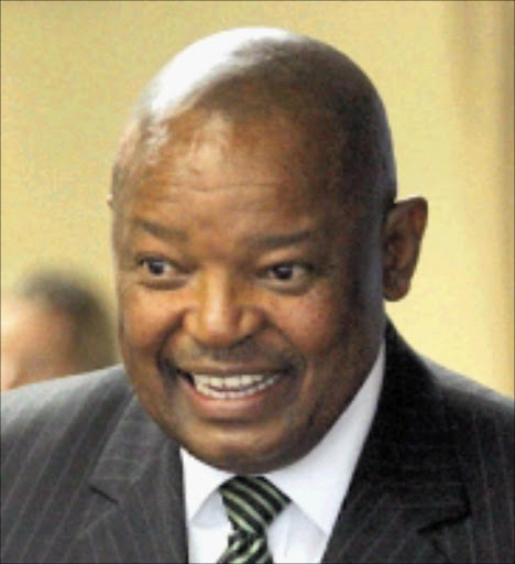 Former defence minister Mosiuoa Lekota is seen adddressing the media during a news conference in Johannesburg.Pic: Veli Nhlapo. 08/01/2008. © Sowetan.