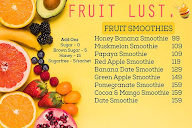 Fruit Lust menu 2