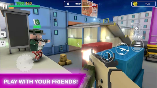 Block Gun: FPS PvP War - Online Gun Shooting Games Apk Mod moedas infinita