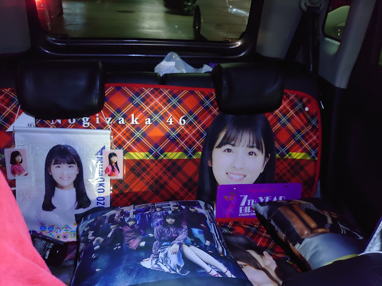 ゼストスパークの乃木坂46・乃木坂46 グッズ・車内乃木坂仕様・動く部屋に関するカスタム事例の投稿画像3枚目