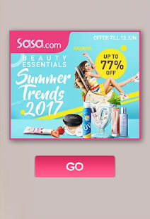 SASA COSMETICS banner