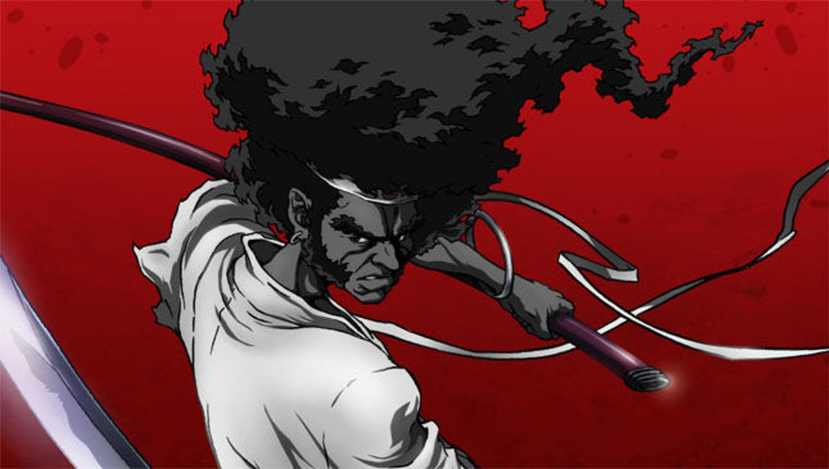 Afro samurai Character Paint By Numbers