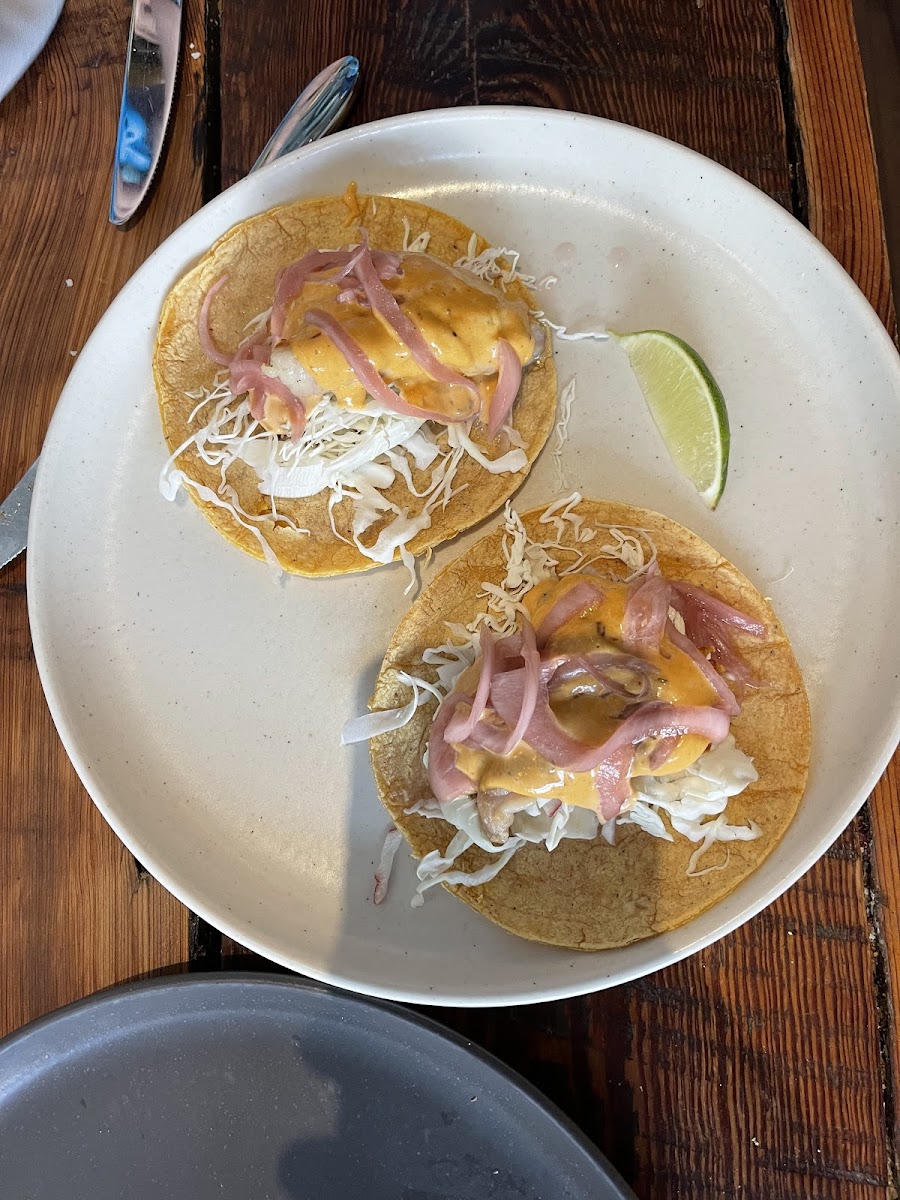 Snapper tacos