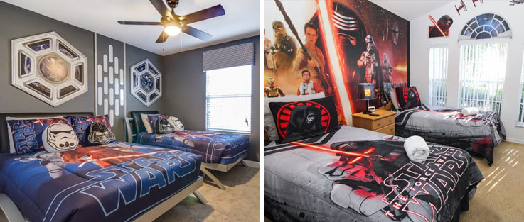 Star wars bedrooms in Orlando