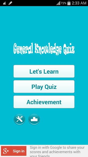 General Knowledge Quiz