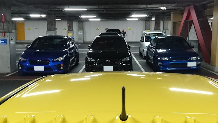 ランサーエボリューションの軍団対決・果たして勝敗はいかに？に関するカスタム事例の投稿画像1枚目