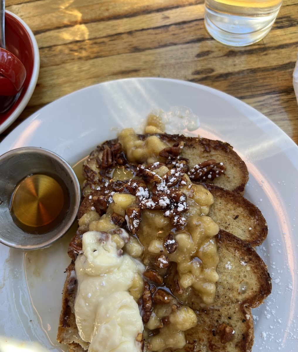 Gluten-Free French Toast at The Collins Quarter