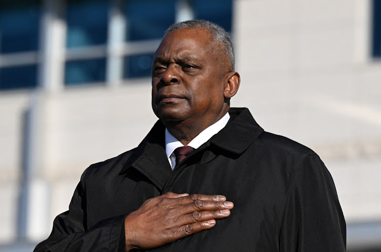 US secretary of defense Lloyd Austin attends a ceremony in Seoul, South Korea, November 13 2023. Picture: JUNG YEON-JE/REUTERS