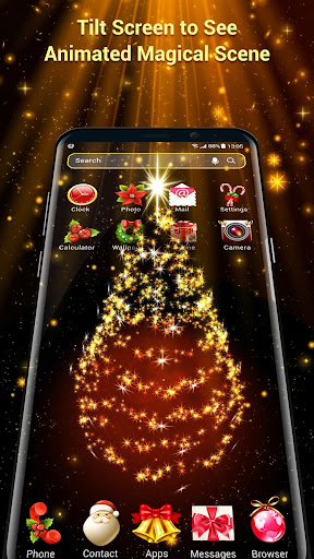 Christmas 3D Launcher  Countdown Widget
