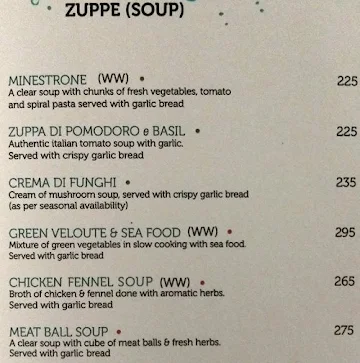 28 Capri Italy menu 