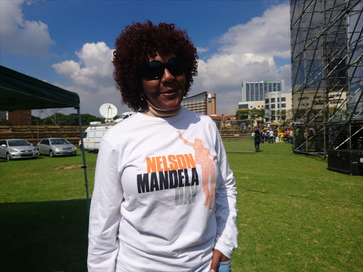 Mandela’s granddaughter joins call for Zuma to step down. Picture Credit: Abigail Javier