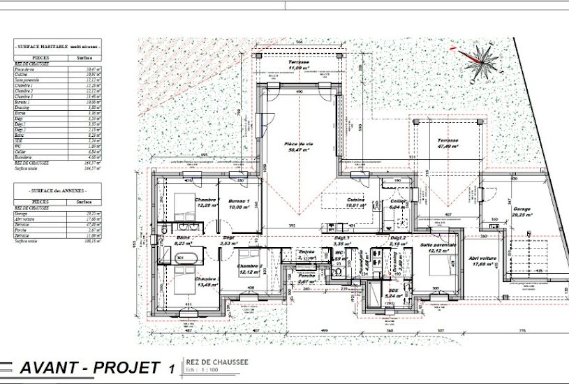  Vente Terrain + Maison - Terrain : 2 669m² - Maison : 160m² à Dignac (16410) 