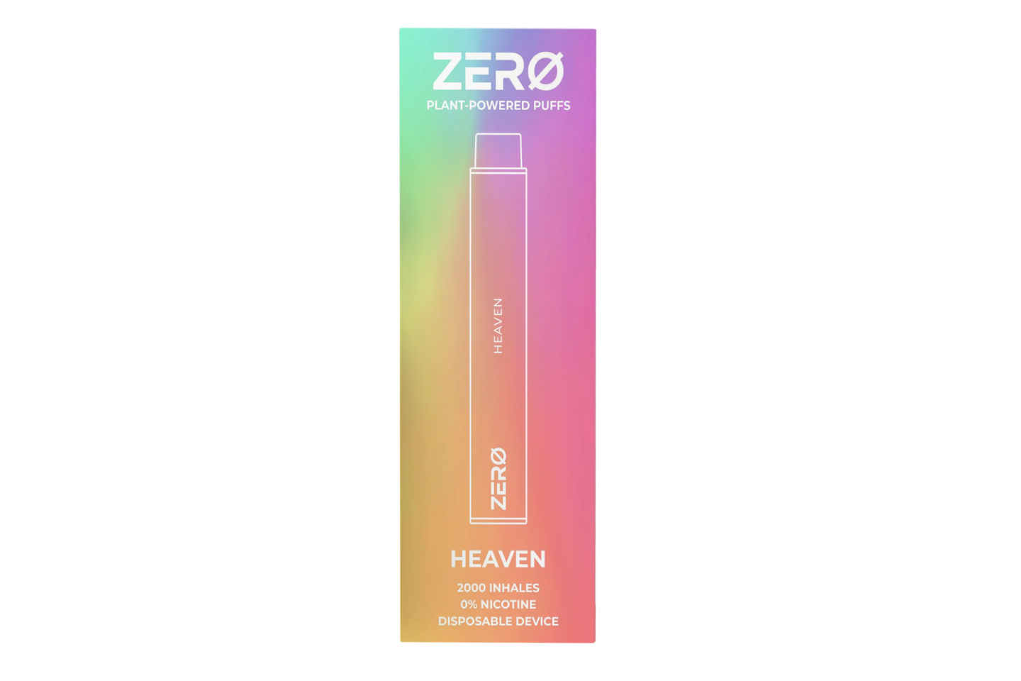 Picture of a ZERO aromatherapy device in Heaven flavor.